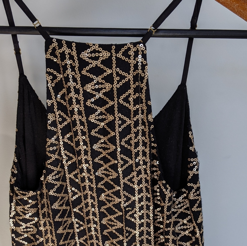 DV Gold glitter dress - Picture 3 of 3
